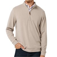 View TravisMathew Cloud Sweater Outerwear Heather Roasted Cashew