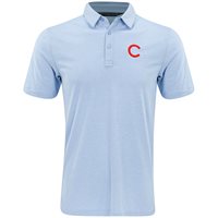 View TravisMathew Playoff Pitch MLB Shirt Heather Blue