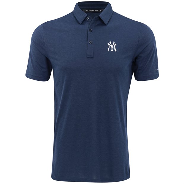 TravisMathew Playoff Pitch MLB Polo Shirt - Navy - Size: S