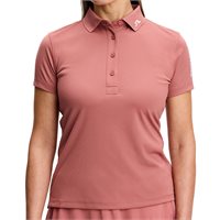 View J.Lindeberg Tour Tech Shirt Withered Rose