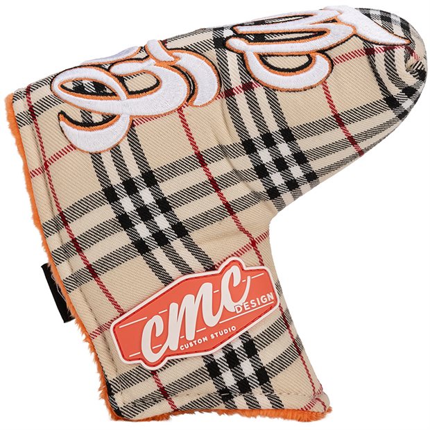 CMC Design Now Wine Later Blade Headcover - Black/Orange