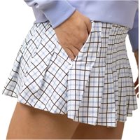 View Smith & Quinn The Grey Skort Plaid
