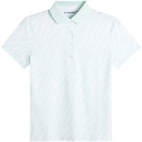 View J.Lindeberg Tour Tech Print Shirt Oak Skylight M