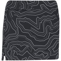 View J.Lindeberg Amelie Golf Print Skort Topo Asphalt L