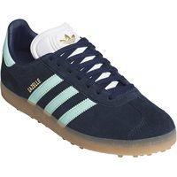View adidas Gazelle Golf Shoe Night Indigo/Clear Mint/FTWR White