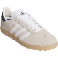 View adidas Gazelle Golf Shoe Chalk White/FTWR White/Night Indigo