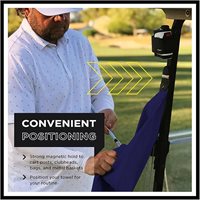 View STICKIT Magnetic Golf Towel Towel Navy