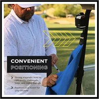 View STICKIT Magnetic Golf Towel Towel Royal Blue