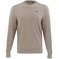 View J.Lindeberg Henry Knitted Sweater Brindle