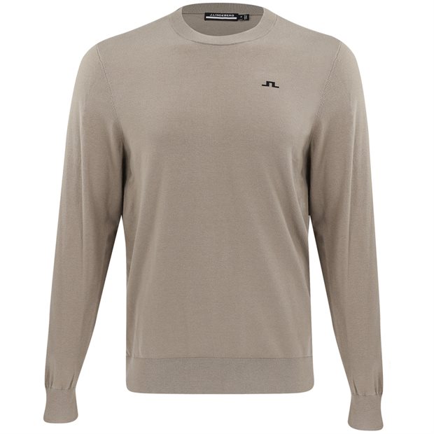 J.Lindeberg Henry Knitted Pullover Sweater - Brindle - Size: S