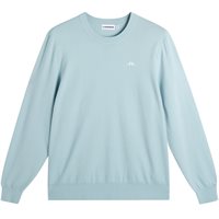 View J.Lindeberg Henry Knitted Sweater Forget Me Not