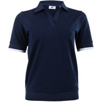 View FootJoy Texture Previous Season Apparel Style Shirt Navy