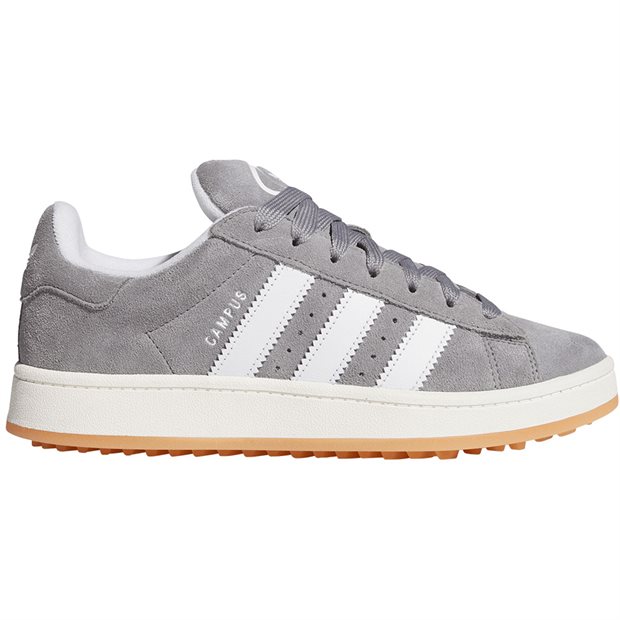 Adidas Campus Golf Shoes - Gray Three/FTWR White/Off White - Size: 12 M