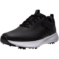 View FootJoy Qualifier Golf Shoe Black/White/Steel Grey