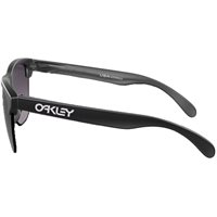 View Oakley Frogskins Lite Sunglasses Matte Black/Prizm Gray