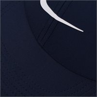 View Nike DriFIT ADV Rise SwooshFlex Structured Golf Hat College Navy/Anthracite/White
