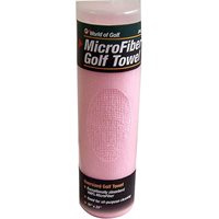 View Jef World Of Golf Cotton 16"x24" Towel Pink