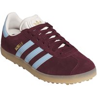 View Adidas Gazelle Golf Spikeless Maroon/Gum 3