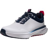 View FootJoy Quantum Spikeless White/Navy/High Vis Pink