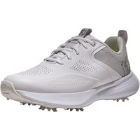 View FootJoy Qualifier Golf Shoe White/Harbor Mist/Butterfly