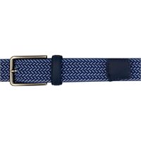 View Pinseeker 35MM Two Tone Braid Stretch Accessories Blue/White