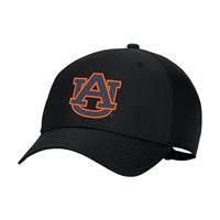 View Nike Club NCAA Golf Hat Black/White/Auburn
