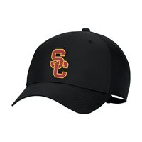 View Nike Club NCAA Golf Hat Black/White/USC Trojans