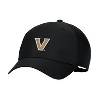 View Nike Club NCAA Golf Hat Black/White/Vanderbilt