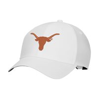 View Nike Club NCAA Golf Hat White/Black/Texas Longhorns