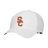 View Nike Club NCAA Golf Hat White/Black/USC Trojans