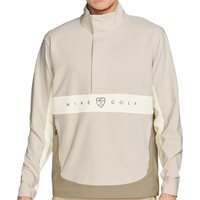 View Nike Repel Soft Shell 1/2 Zip Rainwear Light Orewood Brown/Limestone/Sail