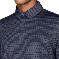 View Nike Dri-FIT Velocity Vertical Print Shirt College Navy/Midnight Navy/White