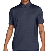 View Nike Dri-FIT Velocity Vertical Print Shirt College Navy/Midnight Navy/White