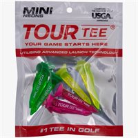 View Cmc Design Neon Tour Golf Tees Red