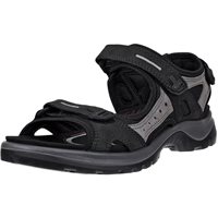 View ECCO Offroad Yucatan Sandal Black/Mole/Black