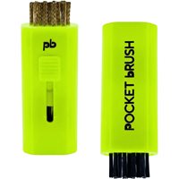 View Pocket Brush 2-Sided Mini Bag/Cart Accessories Neon Yellow