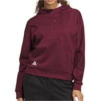 View Adidas Beyond The Course Snap Climawarm Loose Outerwear Maroon