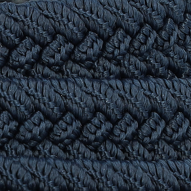 Greg Norman Solid Braided Stretch Navy Belt Men - Picture 5 of 7