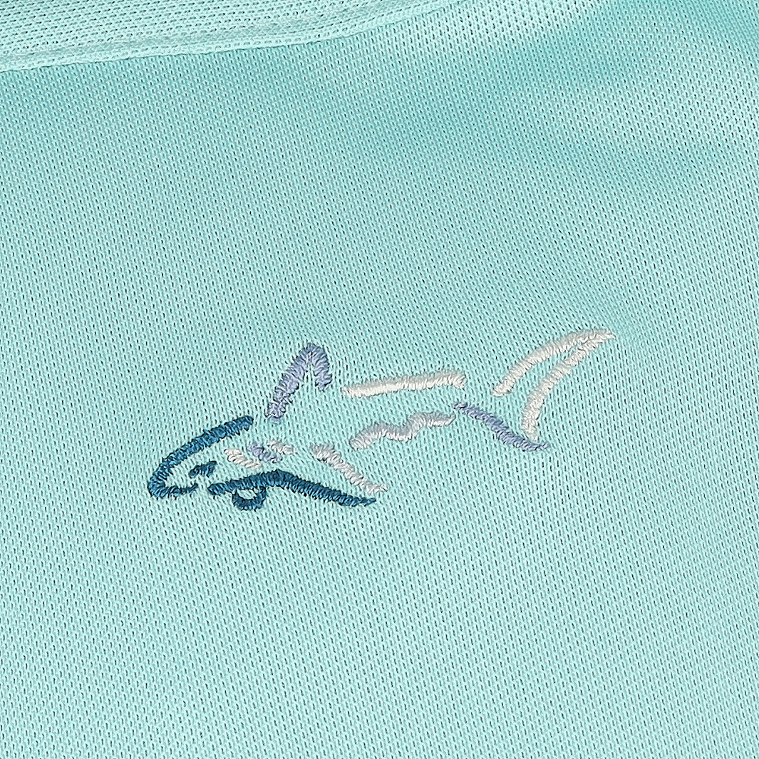 Camisa Shark Collection Freedom Micro Piqué Aqua Wave para hombre - Imagen 14 de 20