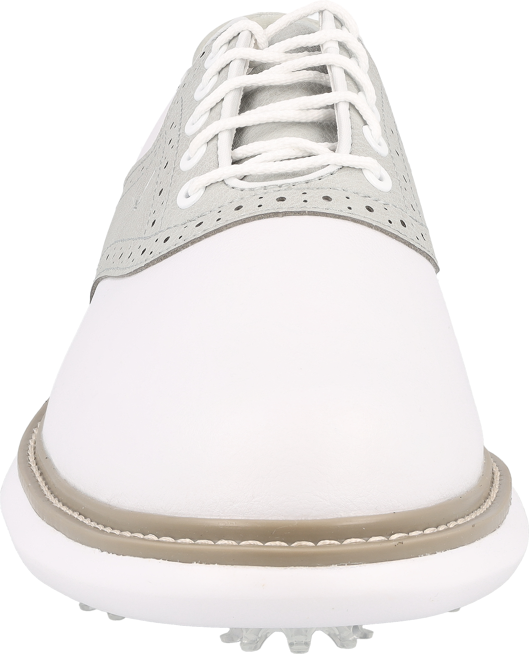 FootJoy FJ Traditions 57957 White/Grey/White Men Golf Shoe - Picture 10 of 16