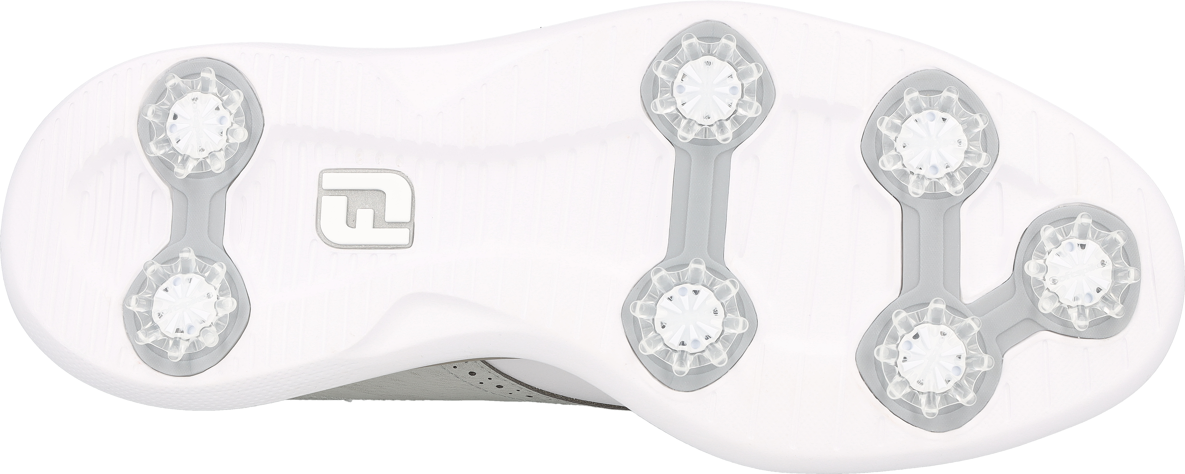 FootJoy FJ Traditions 57957 White/Grey/White Men Golf Shoe - Picture 14 of 16