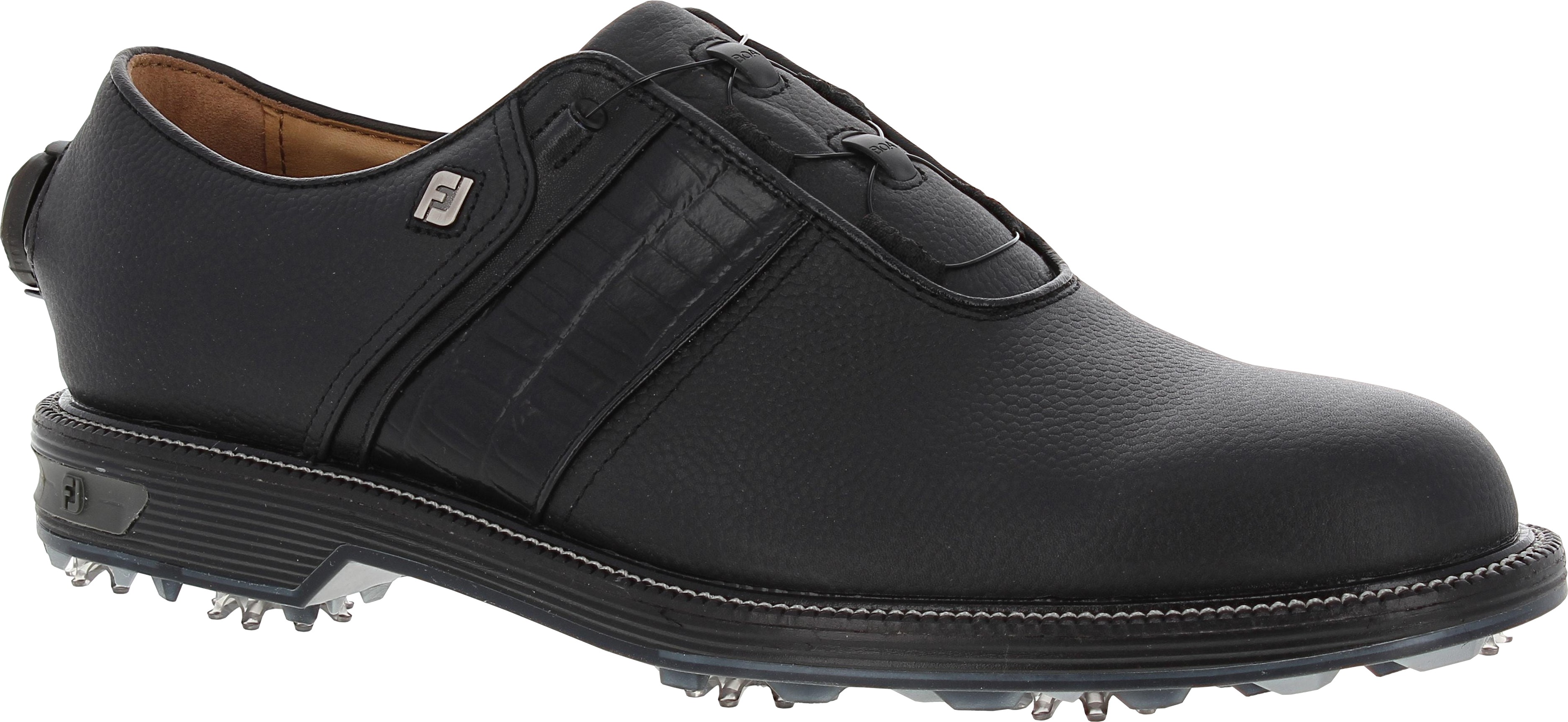 FootJoy Premiere Series Packard BOA 53920 Black Men Golf Shoes - Picture 16 of 23
