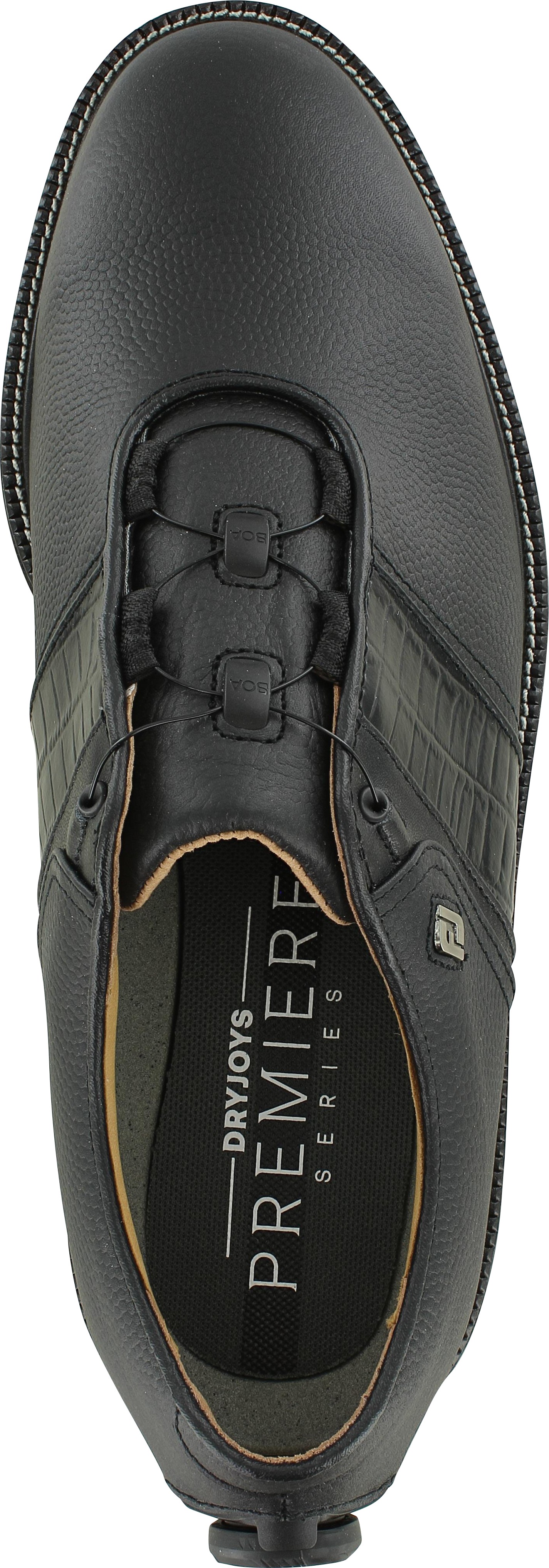 FootJoy Premiere Series Packard BOA 53920 Black Men Golf Shoes - Picture 18 of 23