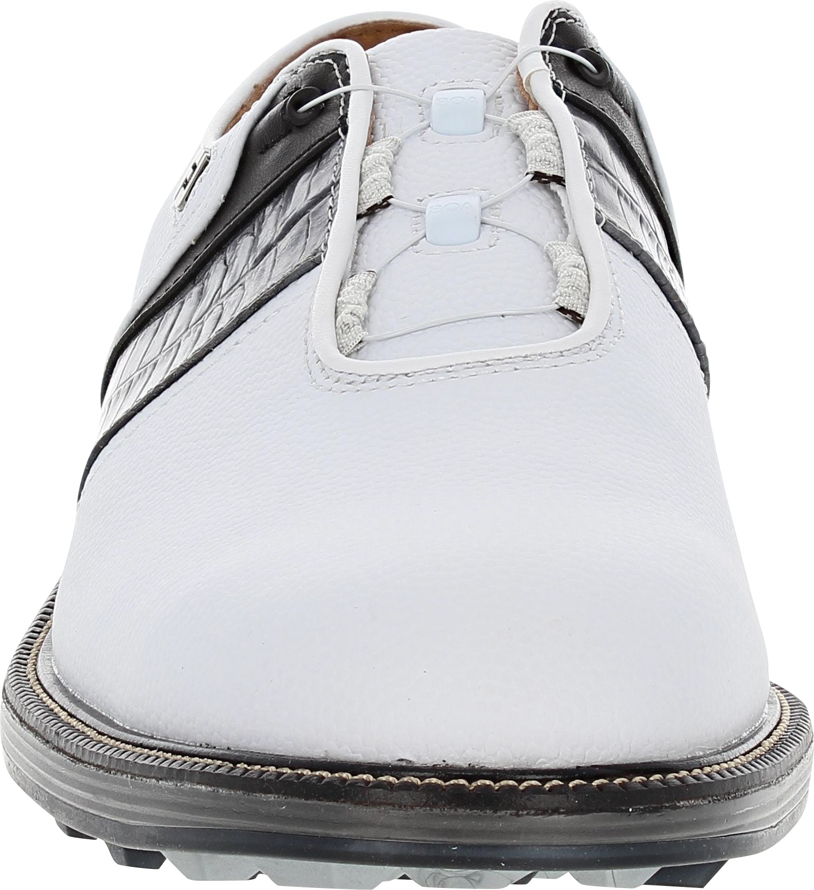 FootJoy Premiere Series Packard BOA 53921 White/Gray/ Men Spikeless Golf Shoes - Picture 21 of 23