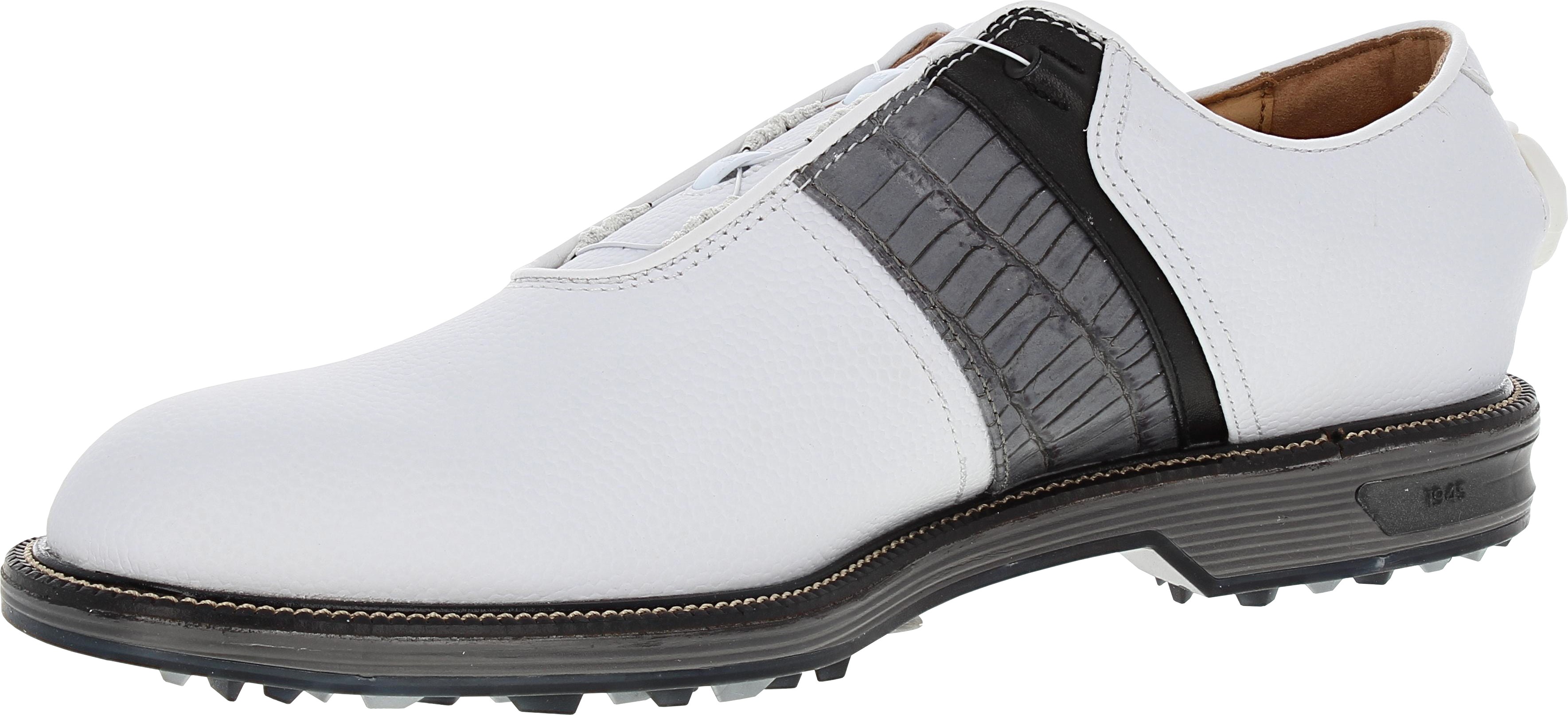 FootJoy Premiere Series Packard BOA 53921 White/Gray/ Men Spikeless Golf Shoes - Picture 22 of 23