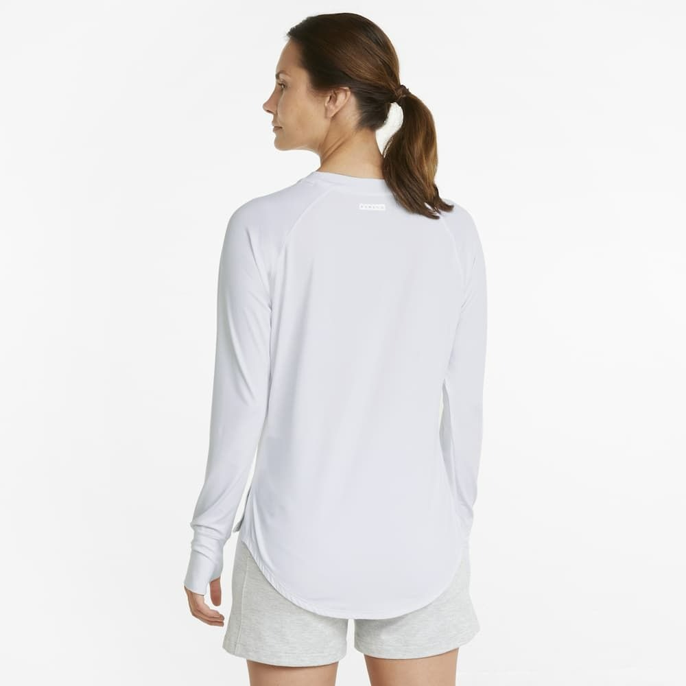 Puma Cloudspun Langarmshirt hellweiß Damen - Bild 18 von 28