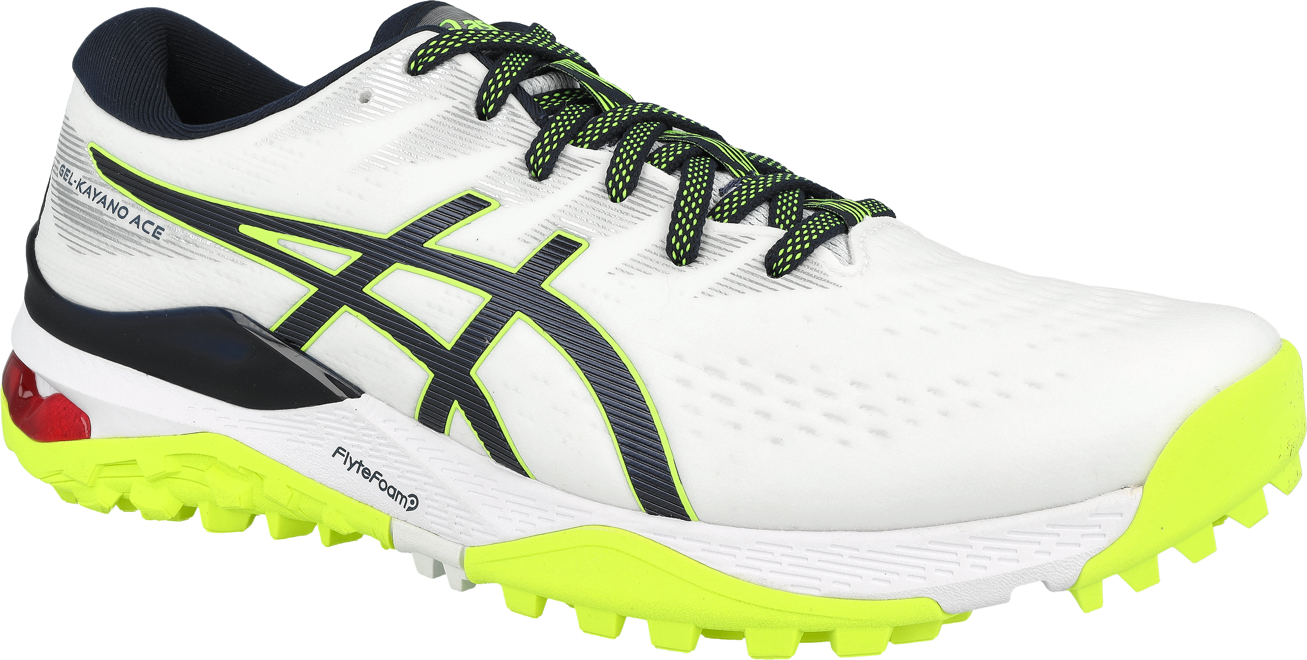Asics Gel Kayano Ace Mens Golf Shoes White/Black Size 9.5 ASICS Men main image 3