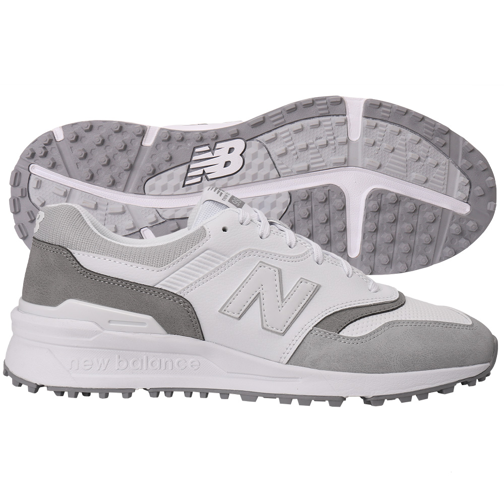 New Balance 997 SL MG997SLG Light Grey Men Spikeless Golf Sh