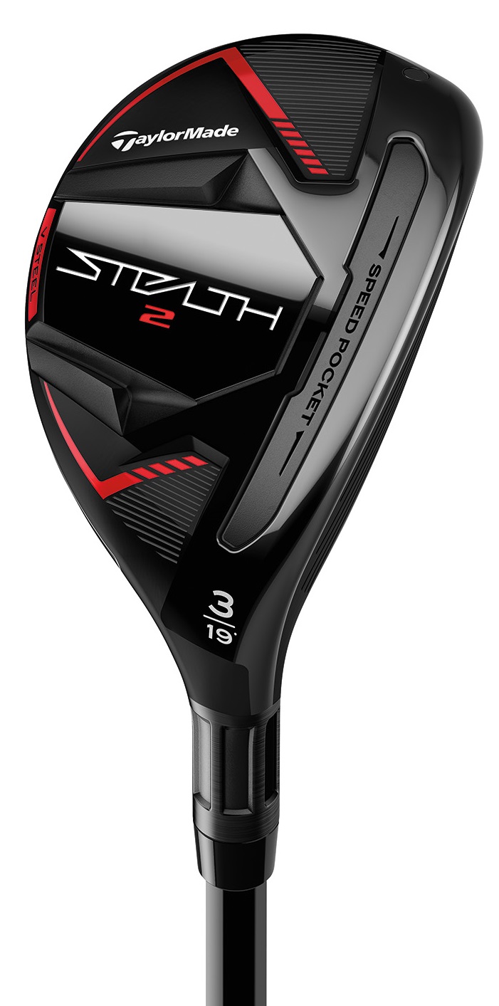 Left Hand TaylorMade STEALTH 2 Rescue 22* 4H Hybrid Reg Fuji