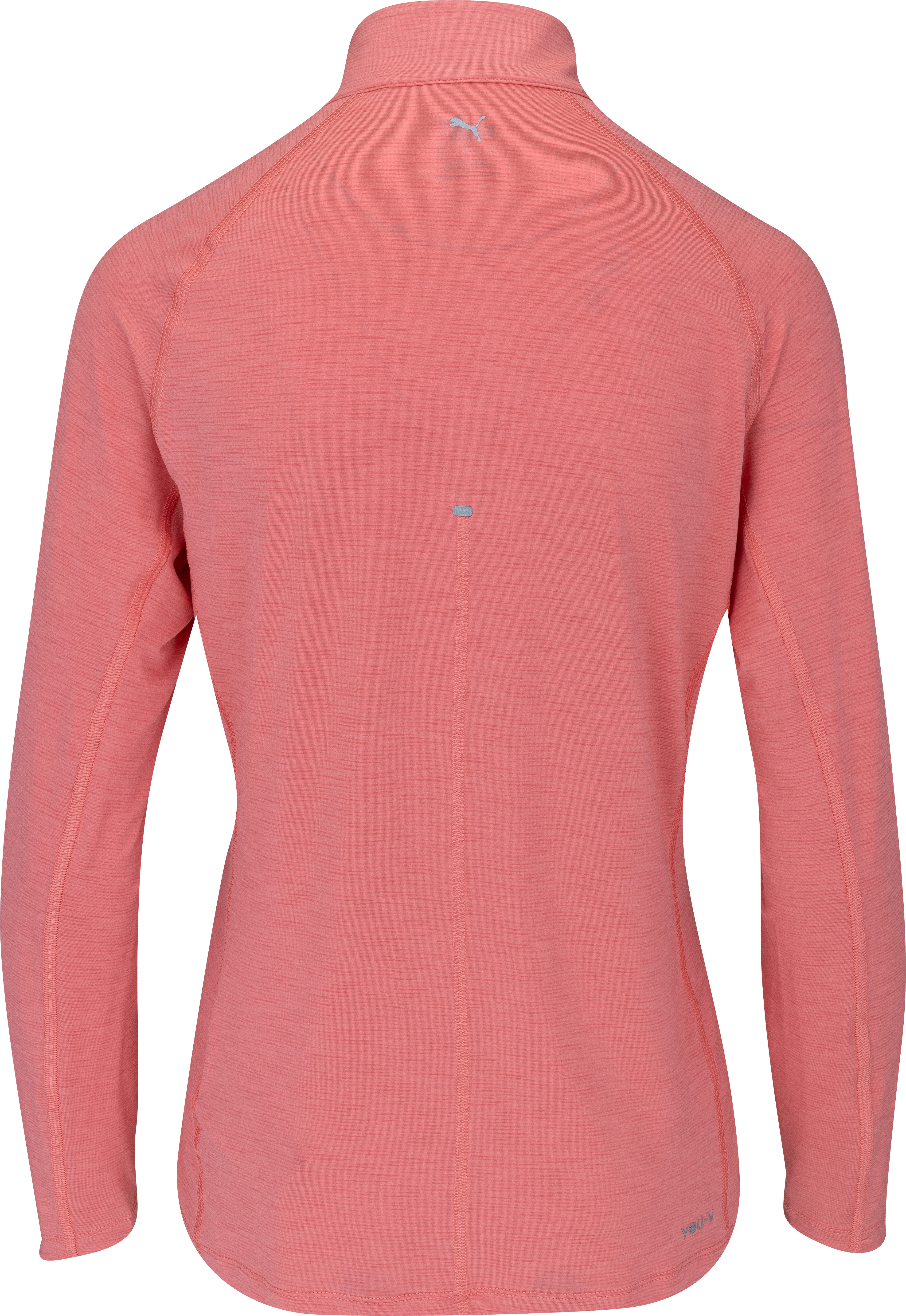 Puma You-V Quarter Zip Loveable Heather Outerwear Women - Picture 10 of 12